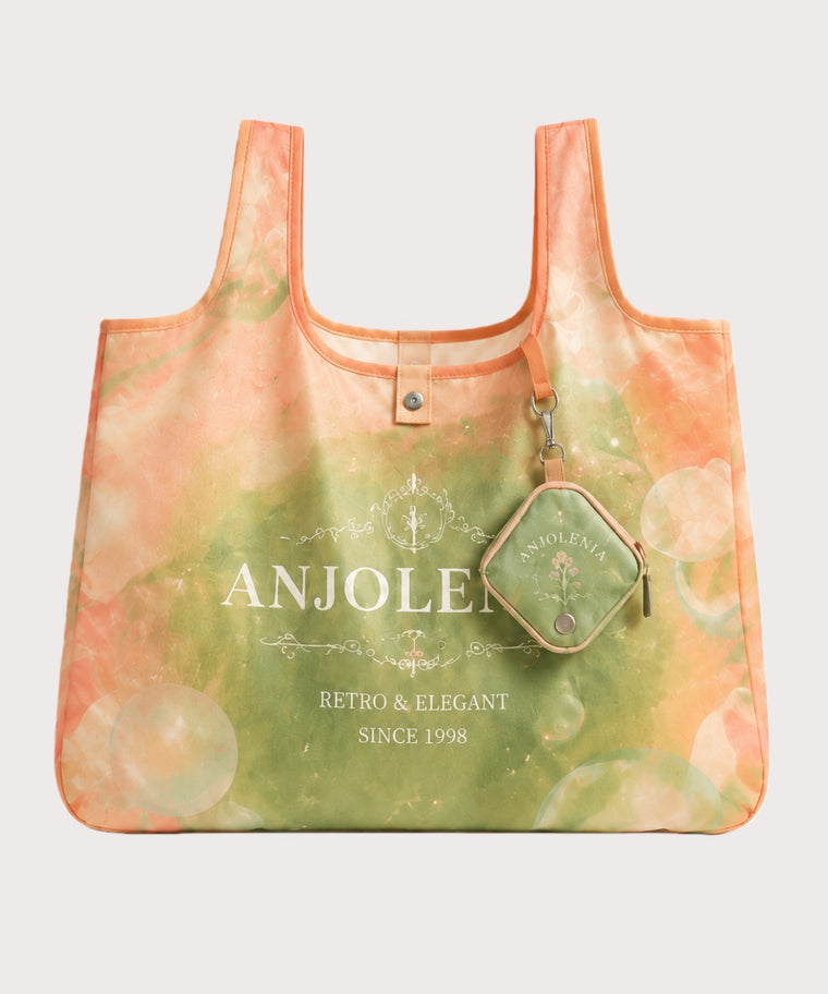 ANJOLENIA Botanical Bloom Tote Bag