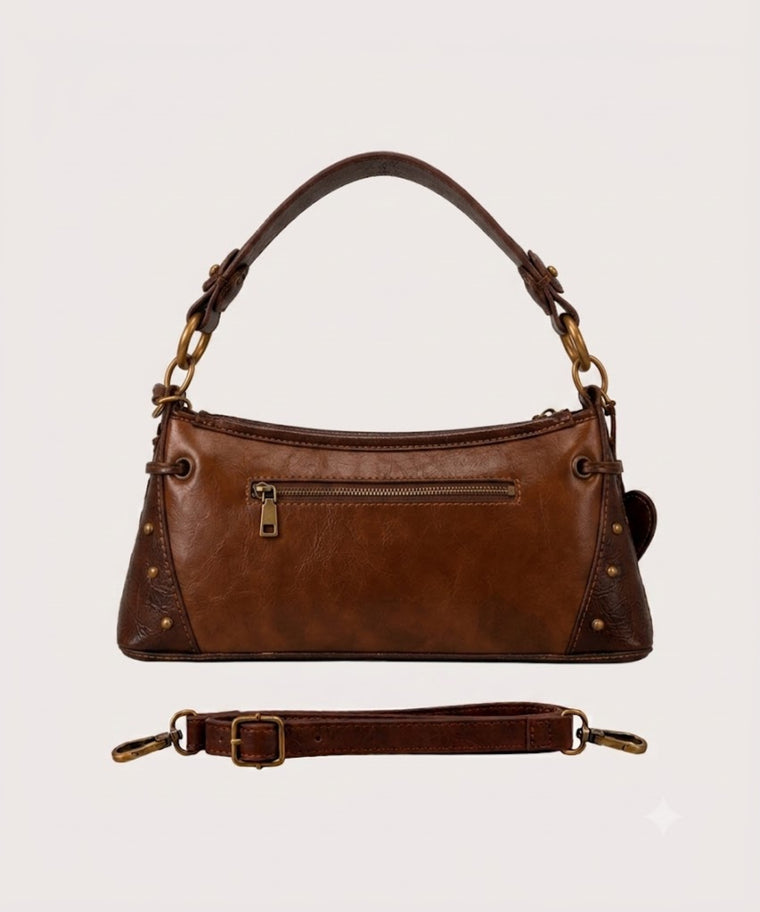 ANJOLENIA Lace-Up Crossbody Shoulder Bag