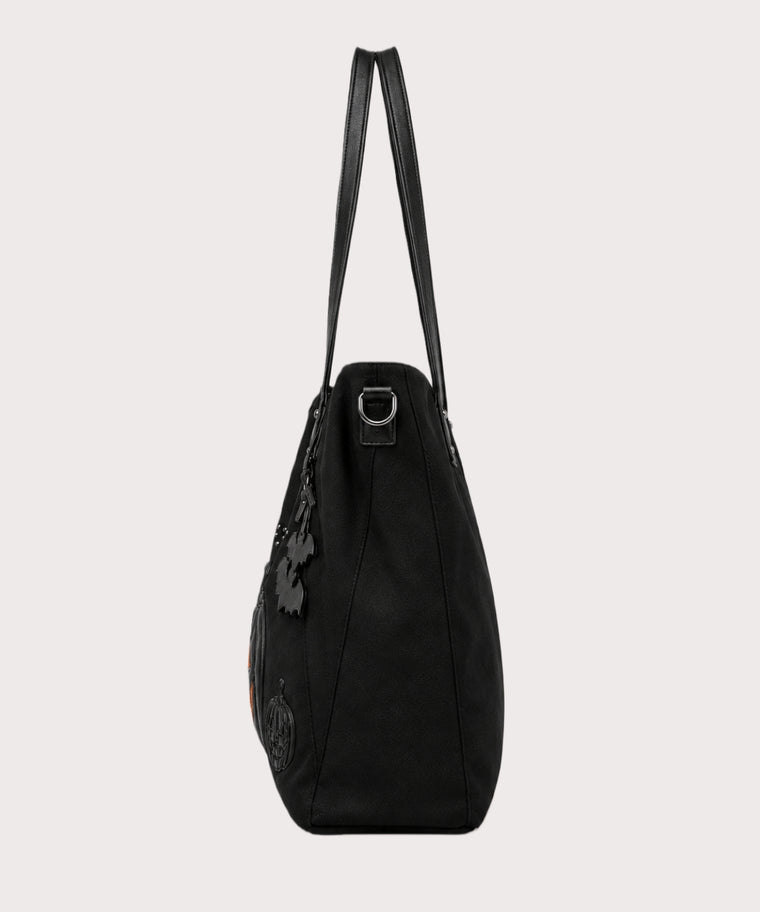 ANJOLENIA Halloween Pumpkin Tote Bag
